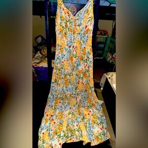 Liberty Love Women’s Dress. Size medium. Maxi.
